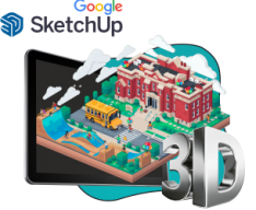 Google SketchUp - Школа программирования для детей, компьютерные курсы для школьников, начинающих и подростков - KIBERone г. Москва