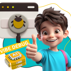 Тестирование & Vibe Debug. Охотники за багами - КИБЕРшкола программирования для детей, компьютерные курсы для школьников, начинающих и подростков - KIBERone г. Черёмушки