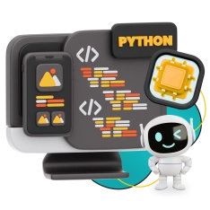 Мой первый сайт с мозгами: Python + AI - КИБЕРшкола программирования для детей, компьютерные курсы для школьников, начинающих и подростков - KIBERone г. Черёмушки