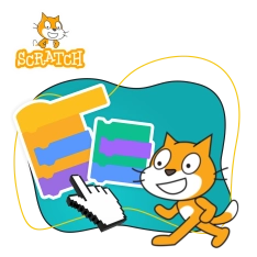Scratch. Продвинутый уровень – создаём игры, как маленькие разработчики! - КИБЕРшкола программирования для детей, компьютерные курсы для школьников, начинающих и подростков - KIBERone г. Черёмушки