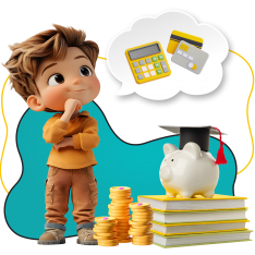 Финансовый интеллект вместе KIBERone - КИБЕРшкола программирования для детей, компьютерные курсы для школьников, начинающих и подростков - KIBERone г. Черёмушки