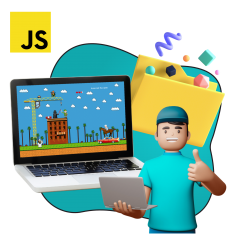 Программирование на JavaScript. Учимся создавать игры! - КИБЕРшкола программирования для детей, компьютерные курсы для школьников, начинающих и подростков - KIBERone г. Черёмушки