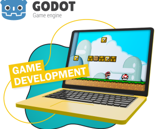 Godot.  Основа создания легендарных игр - КИБЕРшкола программирования для детей, компьютерные курсы для школьников, начинающих и подростков - KIBERone г. Черёмушки