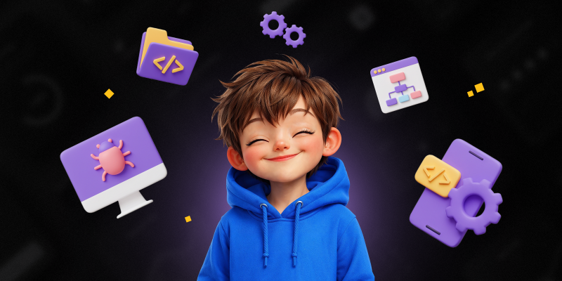 Идеальный сайт с нуля: код, дизайн и AI-помощник - КИБЕРшкола программирования для детей, компьютерные курсы для школьников, начинающих и подростков - KIBERone г. Черёмушки